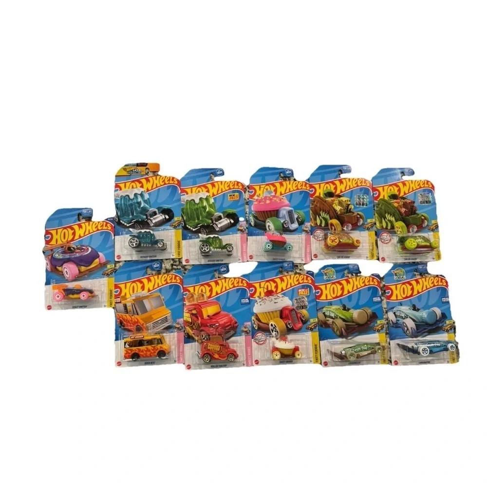 Hot Wheels Sweet Rides & Fast Foodie Mattel NEW Factory Sealed Lot Of 11 Variety